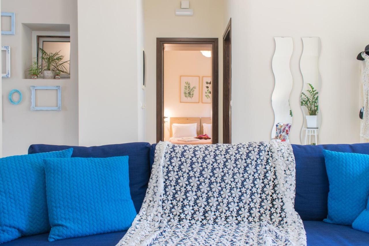 Leilighet Blue Iris: Stylish Just 10 Minutes Walk From Old Town Chania